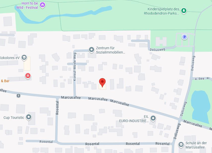 Mobile Kartenanwendung auf Smartphone zur Navigation und Routenplanung